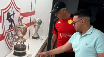 مارك فيش يزور متحف الزمالك.. بالصور